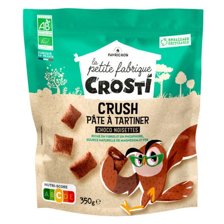 [PR5426_000] CEREALS CROSTI FILLED WITH CHOCOLATE HAZELNUT (FAVRICHON)