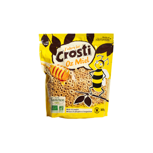 [PR5231_000] CEREALS CROSTI HONEY - ORGANIC (FAVRICHON)