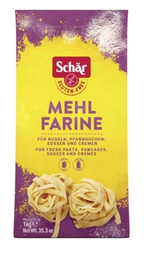 FLOUR FOR PANCAKES PASTA SAUCE & CREAMS GLUTEN FREE (SCHAR)