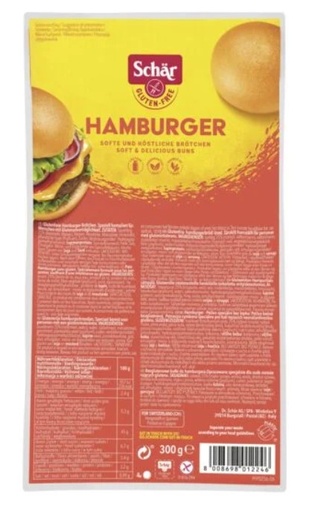 BURGER BUNS GLUTEN FREE (SCHAR)