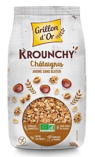 [GR2042] GRANOLA ALMOND - GLUTEN FREE & ORGANIC (GRILLON D'OR)