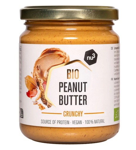 PEANUT BUTTER CRUNCHY ORGANIC (NU3)