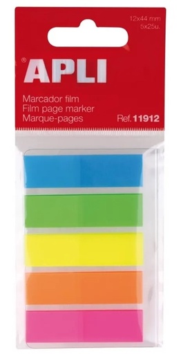 [79372475] STICKY BOOKMARKS 12 X 45 MM (APLI)