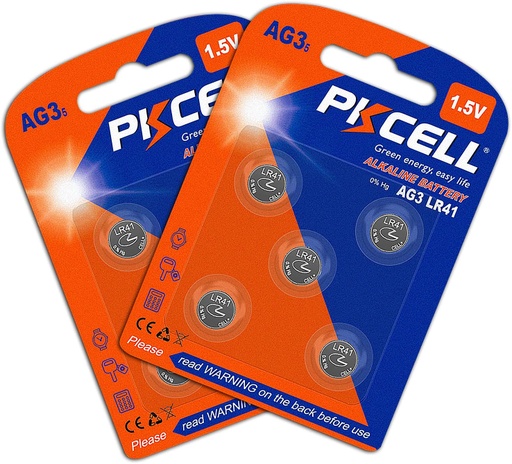 BATTERIES LR41 (PKCELL)