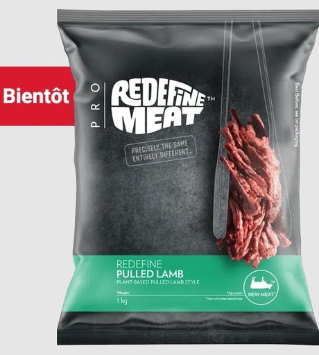 VEGAN PULLED LAMB (REDEFINE MEAT)