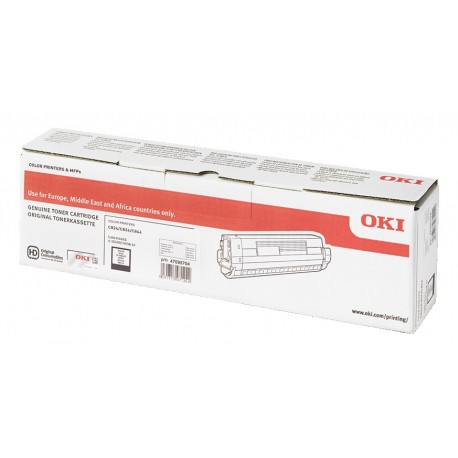 [47095704] PRINTER CARTRIDGE OKI ORIGINAL BLACK FOR  C824 / C834 / C844 (OKI)