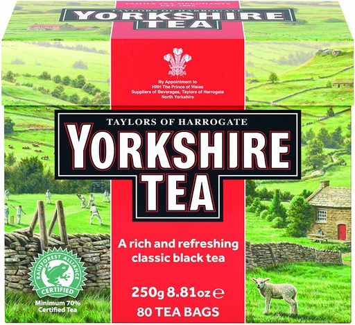 TEA YORKSHIRE IN BAGS (TAYLORS OF HARROGATE)