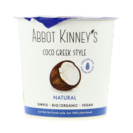 YOGHURT GREEK COCONUT VEGAN (ABBOT KINNEY'S)