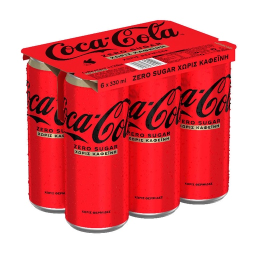 COCA COLA ZERO CAFEINE FREE SLIM CAN (COCA COLA)