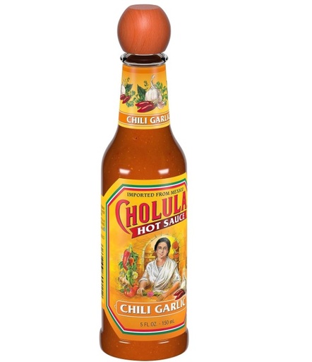 HOT SAUCE CHILI GARLIC (CHOLULA)