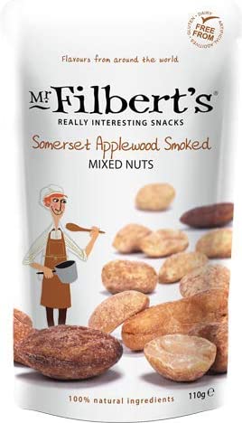 MIXED NUTS SMOKED SOMERSET APPLEWOOD (MR FILBERT'S)