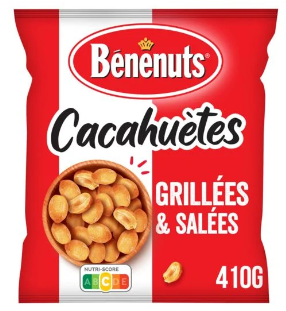 PEANUTS GRILLED AND SALTED (BENENUTS)