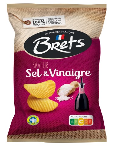 CHIPS CRINKLE SALT AND VINEGAR (BRETS)