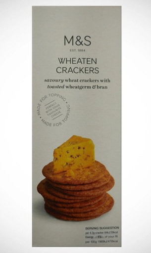 CRACKERS WHEAT (MARK&SPENCER)