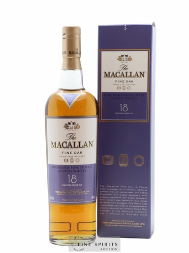 WHISKY FINE OAK 18 YEAR (MACALLAN )