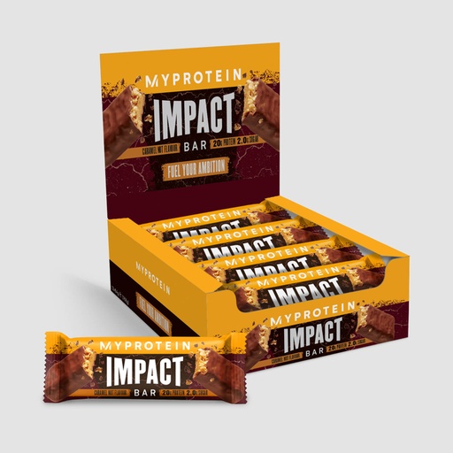 PROTEIN BAR IMPACT CARAMEL PEANUT (MYPROTEIN)