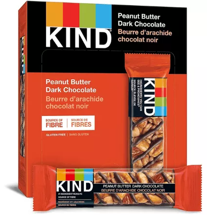 [268682] PEANUT BUTTER AND DARK CHOCOLATE BARS (BE-KIND)