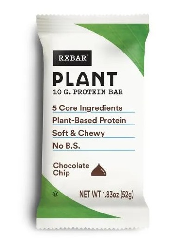 PROTEIN BAR PLANT CHOCOLATE CHIP (RXBAR)