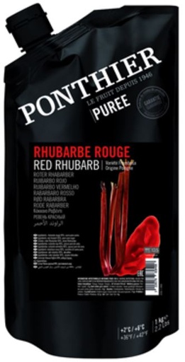 [252674] RED RHUBARB PUREE (PONTHIER)