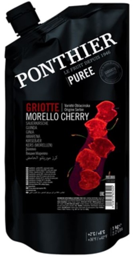 [11349] MORELLO CHERRY PUREE (PONTHIER)